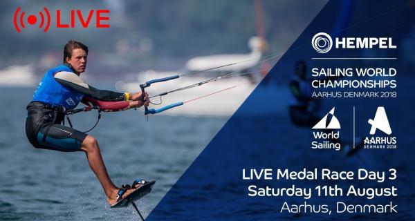 LIVE Sailing | Hempel Sailing World Championships | Medal Race Day 3