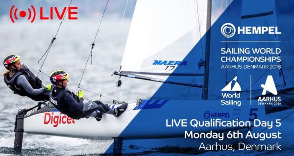LIVE Sailing | Hempel Sailing World Championships | Qualification Day 5