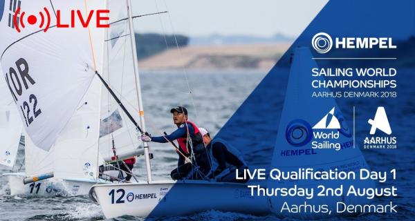 LIVE Sailing | Hempel Sailing World Championships | Qualification Day 1